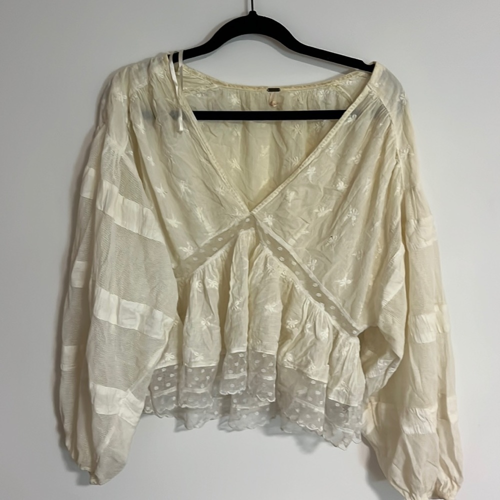 White Blouse Free People